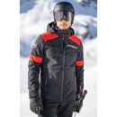 Stöckli Mens WRT Skijacket black-red