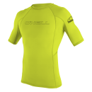 ONeill Basic Skins S/S Rash Guard lime