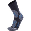 UYN Man Trekking Winter Merino Socks anthracite melange/petrol blue