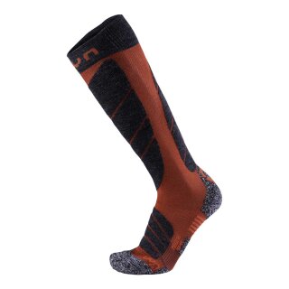 UYN Man Ski Magma Socks dark red/anthracite