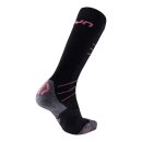 UYN Lady Ski Ultra Fit Socks black/pink paradise