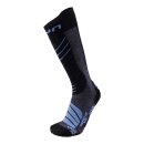 UYN Man Ski Comfort Fit Socks medium grey melange/azure