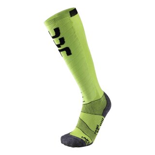 UYN Man Ski Evo Race Socks green lime/black Größe 42/44