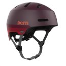 Bern Macon 2.0 H2O Helmet matte retro maroon