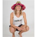 Hurley W Capri Straw Lifeguard Hat bright crimson