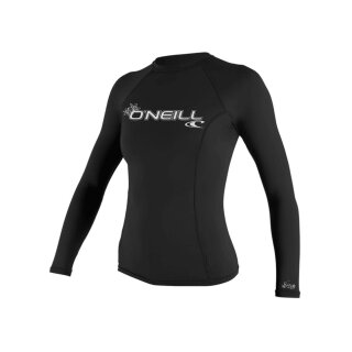 ONeill Wms Basic Skins L/S Rash Guard black